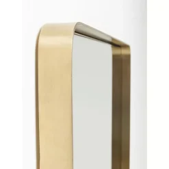 KARE Design Spiegel-Spiegel Curve Rectangular Brass 80X120Cm