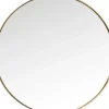 KARE Design Spiegel-Spiegel Curve Round Brass O100Cm
