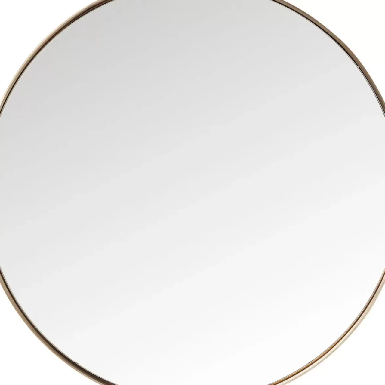 KARE Design Spiegel-Spiegel Curve Round Copper O100Cm