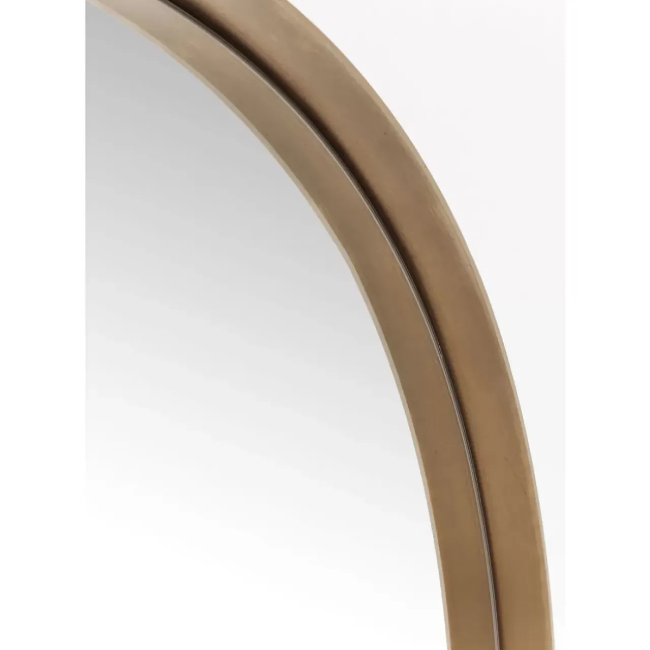 KARE Design Spiegel-Spiegel Curve Round Copper O100Cm