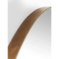 KARE Design Spiegel-Spiegel Curve Round Copper O100Cm