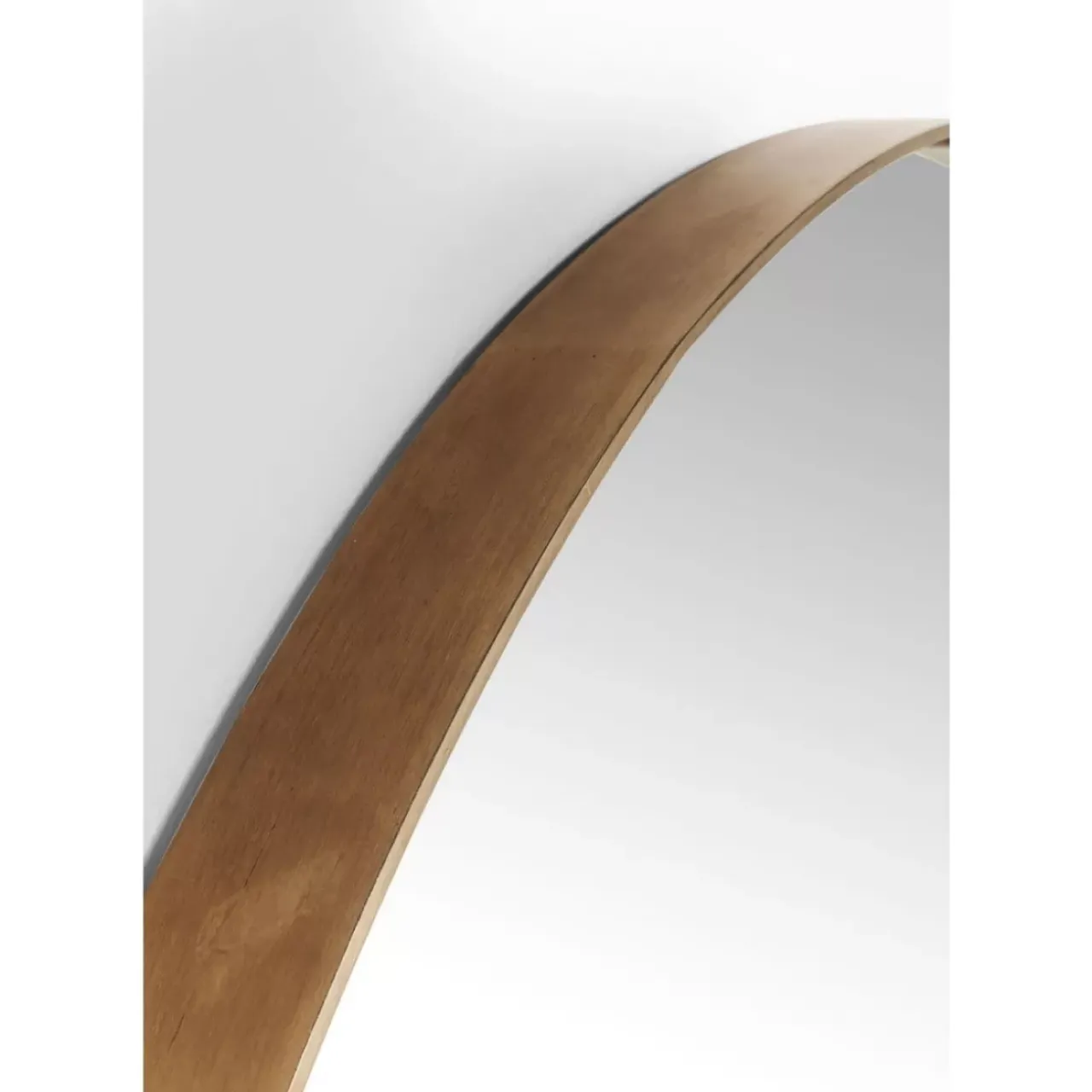 KARE Design Spiegel-Spiegel Curve Round Copper O100Cm