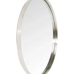 KARE Design Spiegel-Spiegel Curve Round Stainless Steel O100Cm