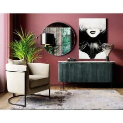 KARE Design Spiegel-Spiegel Curvy Chrom Look O100