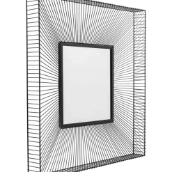 KARE Design Spiegel-Spiegel Dimension Square Schwarz 91X91Cm