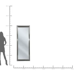 KARE Design Spiegel-Spiegel Frame Eve Silver 180X90Cm