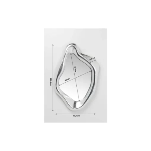 KARE Design Spiegel-Spiegel Hologram Silber 119X76Cm