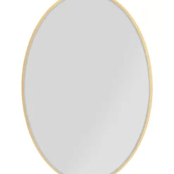 KARE Design Spiegel-Spiegel Jetset Oval Gold 94X64Cm