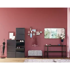 KARE Design Spiegel-Spiegel Ombra Soft Schwarz 120X60Cm