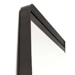 KARE Design Spiegel-Spiegel Ombra Soft Schwarz 200X80Cm