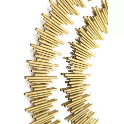 KARE Design Spiegel-Spiegel Solare Gold O132Cm