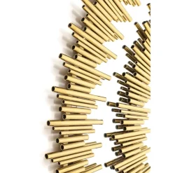 KARE Design Spiegel-Spiegel Solare Gold O132Cm