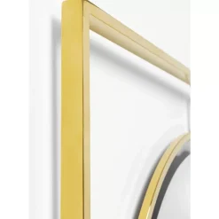 KARE Design Spiegel-Spiegel Stanford Frame Gold O90Cm