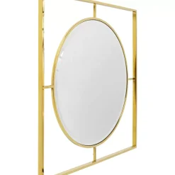 KARE Design Spiegel-Spiegel Stanford Frame Gold O90Cm