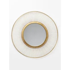 KARE Design Spiegel-Spiegel Sun Storm Gold O93Cm
