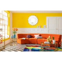 KARE Design Spiegel-Spiegel Sunflower Round O120Cm