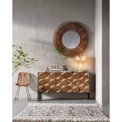 KARE Design Spiegel-Spiegel Sunlight O120Cm