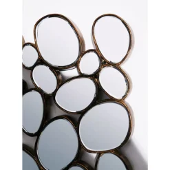 KARE Design Spiegel-Spiegel Water Drops Copper 135X78