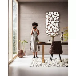 KARE Design Spiegel-Spiegel Water Drops Copper 135X78