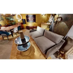 KARE Design Spiegel-Spiegel Water Drops Copper 135X78