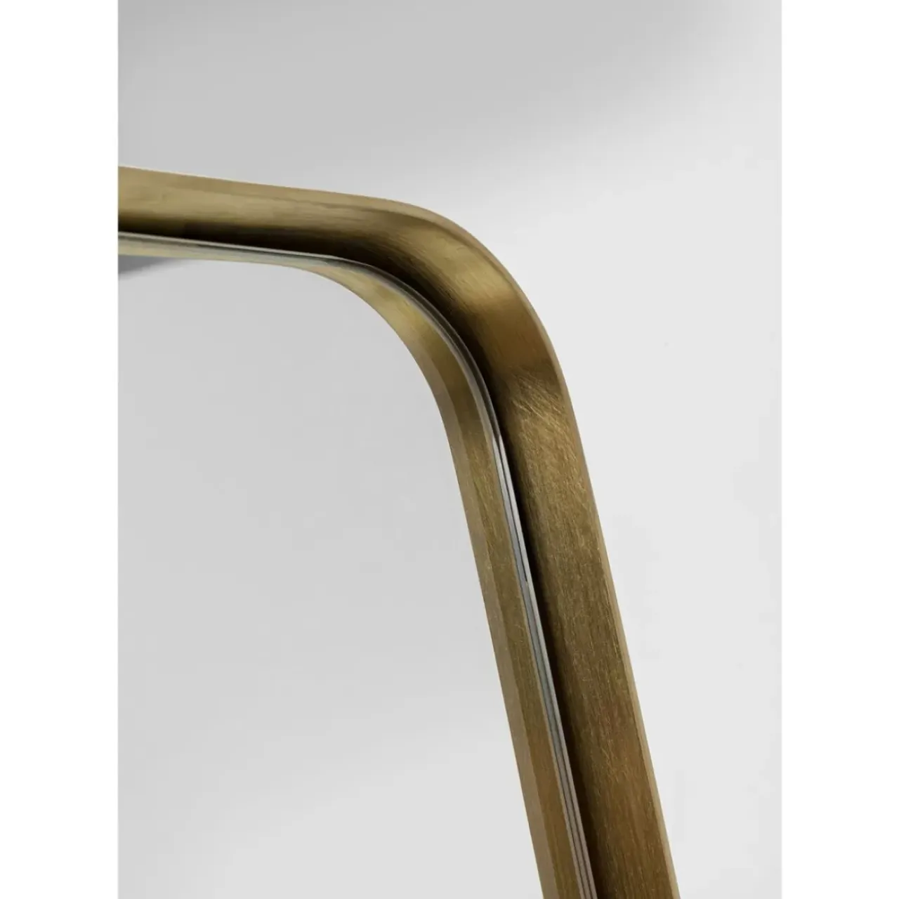 KARE Design Spiegel-Standspiegel Curve Arch Gold 55X160Cm