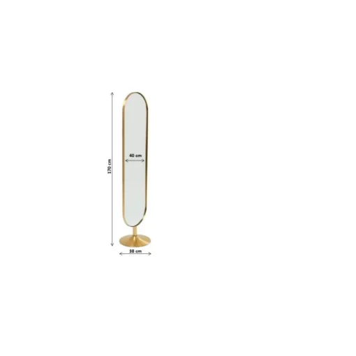 KARE Design Spiegel-Standspiegel Curve Mo 40X170Cm