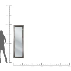 KARE Design Spiegel-Standspiegel Frame Silver 55X180Cm