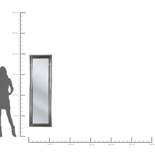 KARE Design Spiegel-Standspiegel Frame Silver 55X180Cm