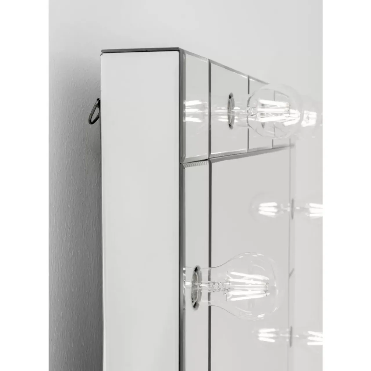 KARE Design Leuchtobjekte-Standspiegel Make Up 160X80