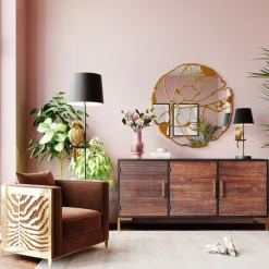 KARE Design Steh & Bodenleuchten-Stehleuchte Animal Parrot Gold 176Cm