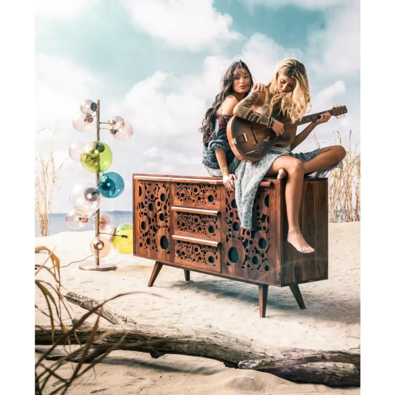 KARE Design Steh & Bodenleuchten-Stehleuchte Balloon Colore 15 Led