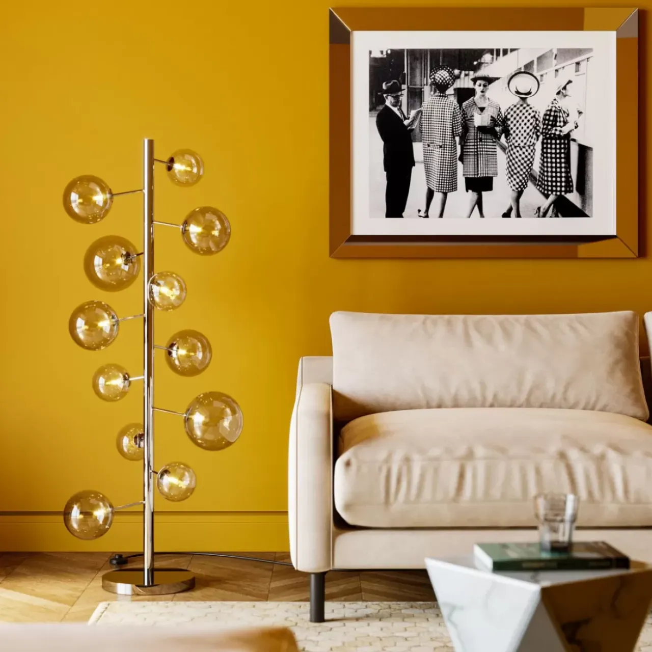 KARE Design Steh & Bodenleuchten-Stehleuchte Balloon Smoke 12