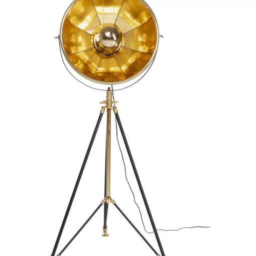 KARE Design Steh & Bodenleuchten-Stehleuchte Cinema Gold 190Cm