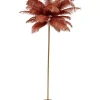KARE Design Steh & Bodenleuchten-Stehleuchte Feather Palm Rusty Red 165Cm