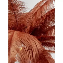 KARE Design Steh & Bodenleuchten-Stehleuchte Feather Palm Rusty Red 165Cm