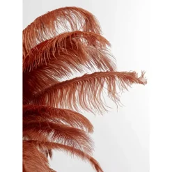 KARE Design Steh & Bodenleuchten-Stehleuchte Feather Palm Rusty Red 165Cm