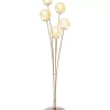 KARE Design Steh & Bodenleuchten-Stehleuchte Five Balls Amber Brass