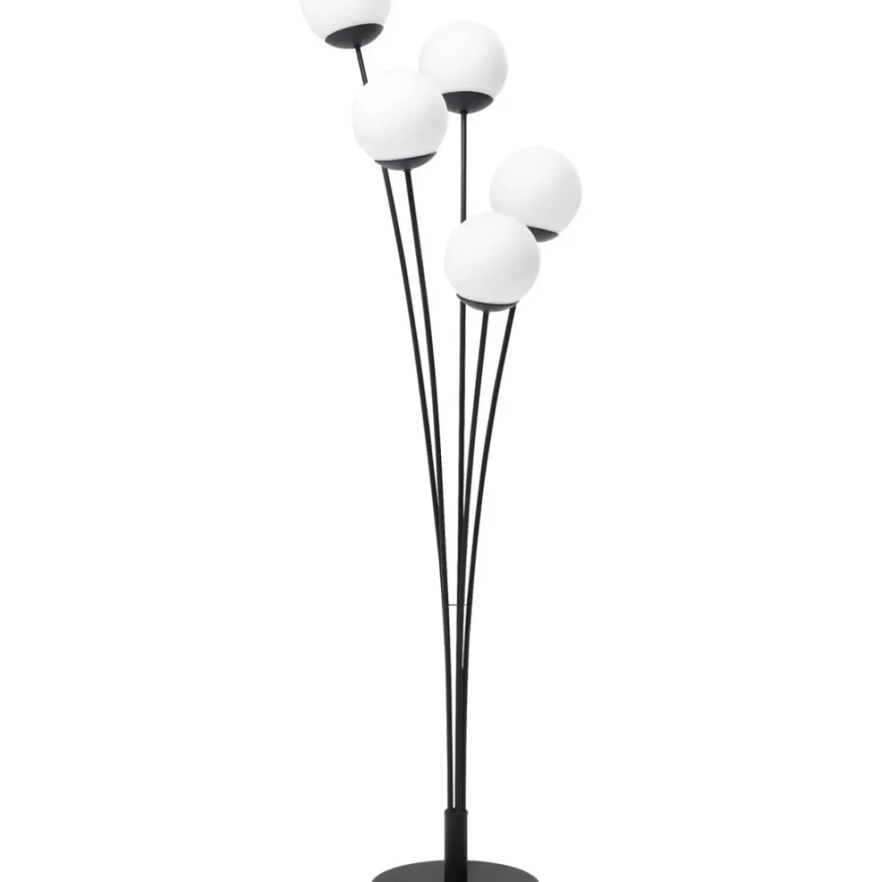 KARE Design Steh & Bodenleuchten-Stehleuchte Five Balls Matt Schwarz