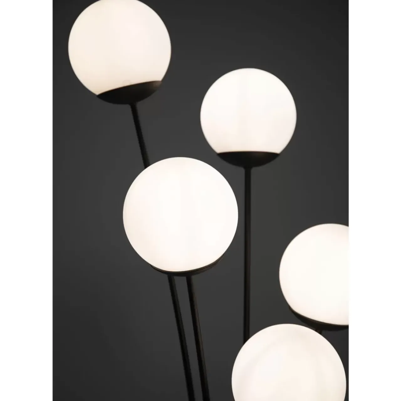 KARE Design Steh & Bodenleuchten-Stehleuchte Five Balls Matt Schwarz