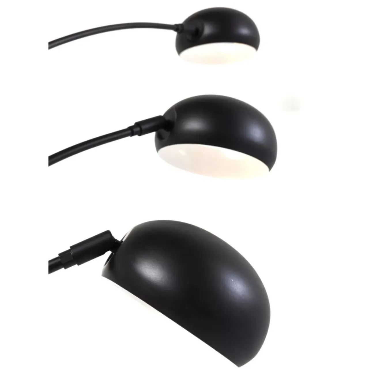 KARE Design Steh & Bodenleuchten-Stehleuchte Five Fingers Schwarz Matt