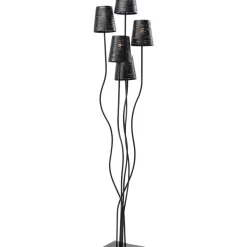 KARE Design Steh & Bodenleuchten-Stehleuchte Flexible Black Cinque
