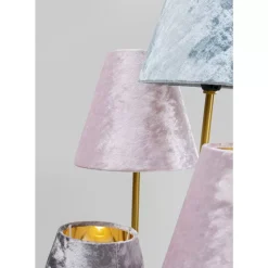 KARE Design Steh & Bodenleuchten-Stehleuchte Flexible Velvet Brass Cinque