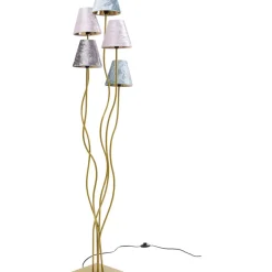 KARE Design Steh & Bodenleuchten-Stehleuchte Flexible Velvet Brass Cinque