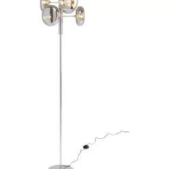 KARE Design Steh & Bodenleuchten-Stehleuchte Headlight Chrome 163Cm