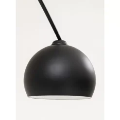 KARE Design Steh & Bodenleuchten-Stehleuchte Lounge Small Deal Eco Matt Schwarz 175