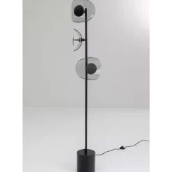 KARE Design Steh & Bodenleuchten-Stehleuchte Mariposa Schwarz Smoke 160Cm