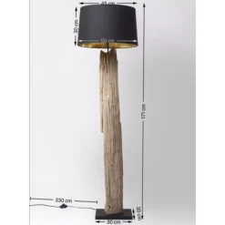 KARE Design Steh & Bodenleuchten-Stehleuchte Nature Straight