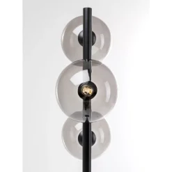 KARE Design Steh & Bodenleuchten-Stehleuchte Three Balls Matt Schwarz 160Cm