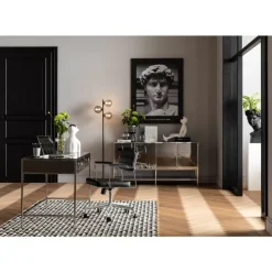 KARE Design Steh & Bodenleuchten-Stehleuchte Three Balls Matt Schwarz 160Cm