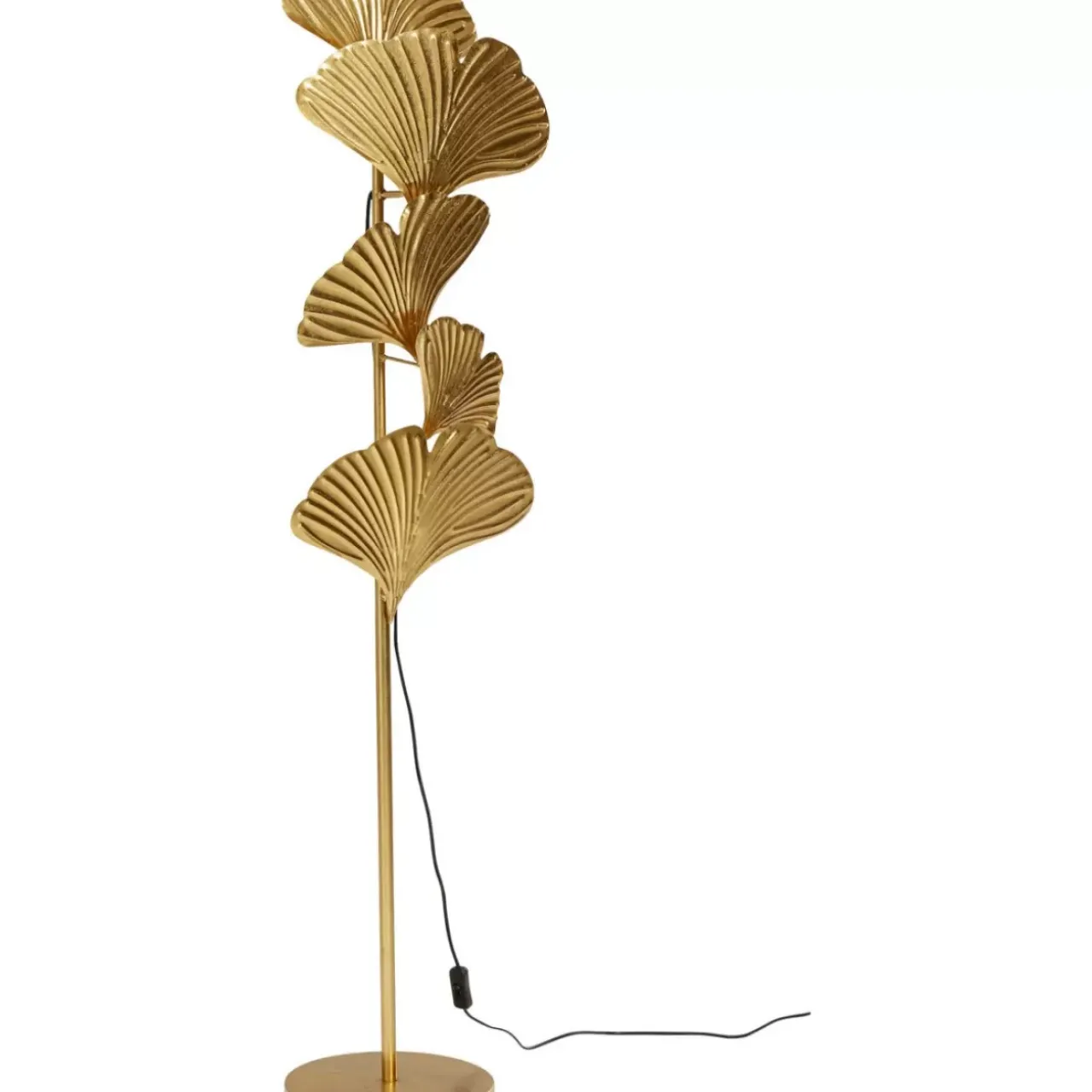 KARE Design Steh & Bodenleuchten-Stehleuchte Yuva Gold 160Cm